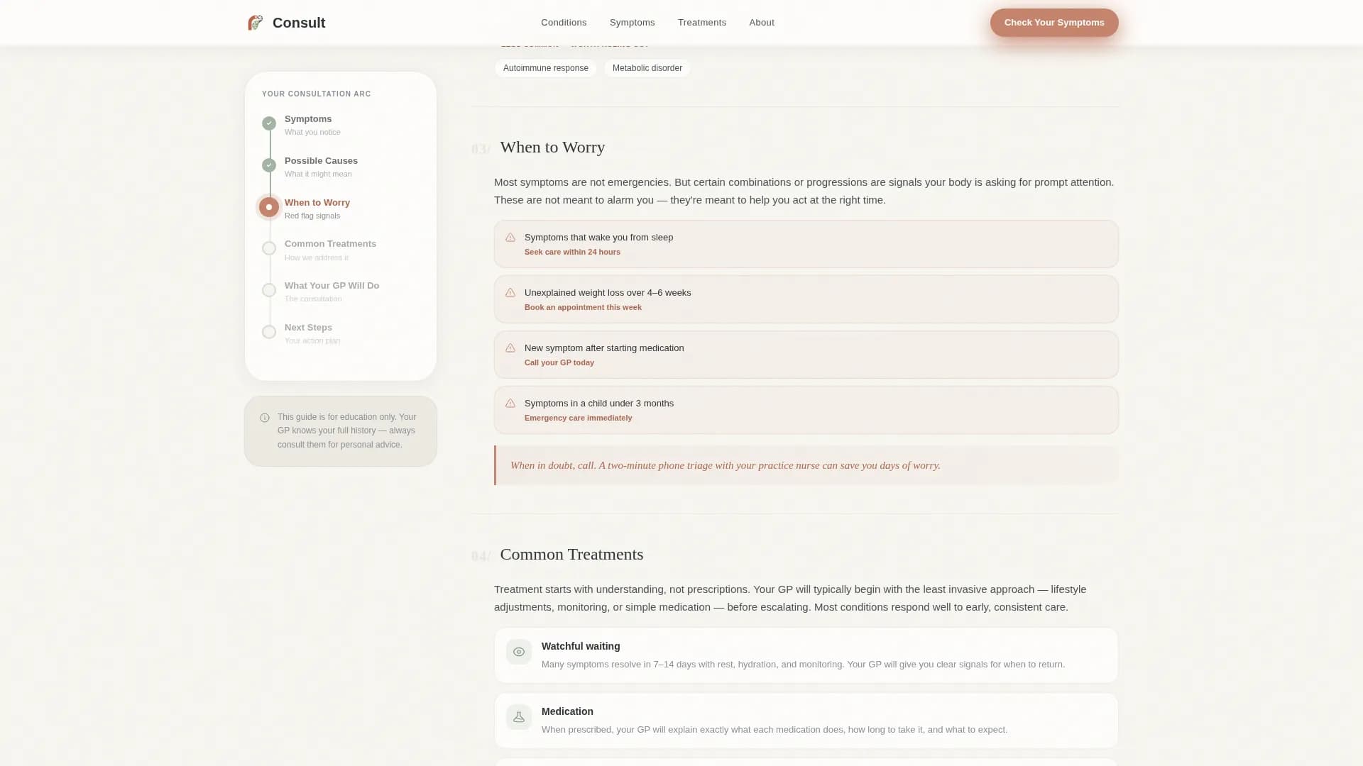 Compass - General Practice Landing page Template