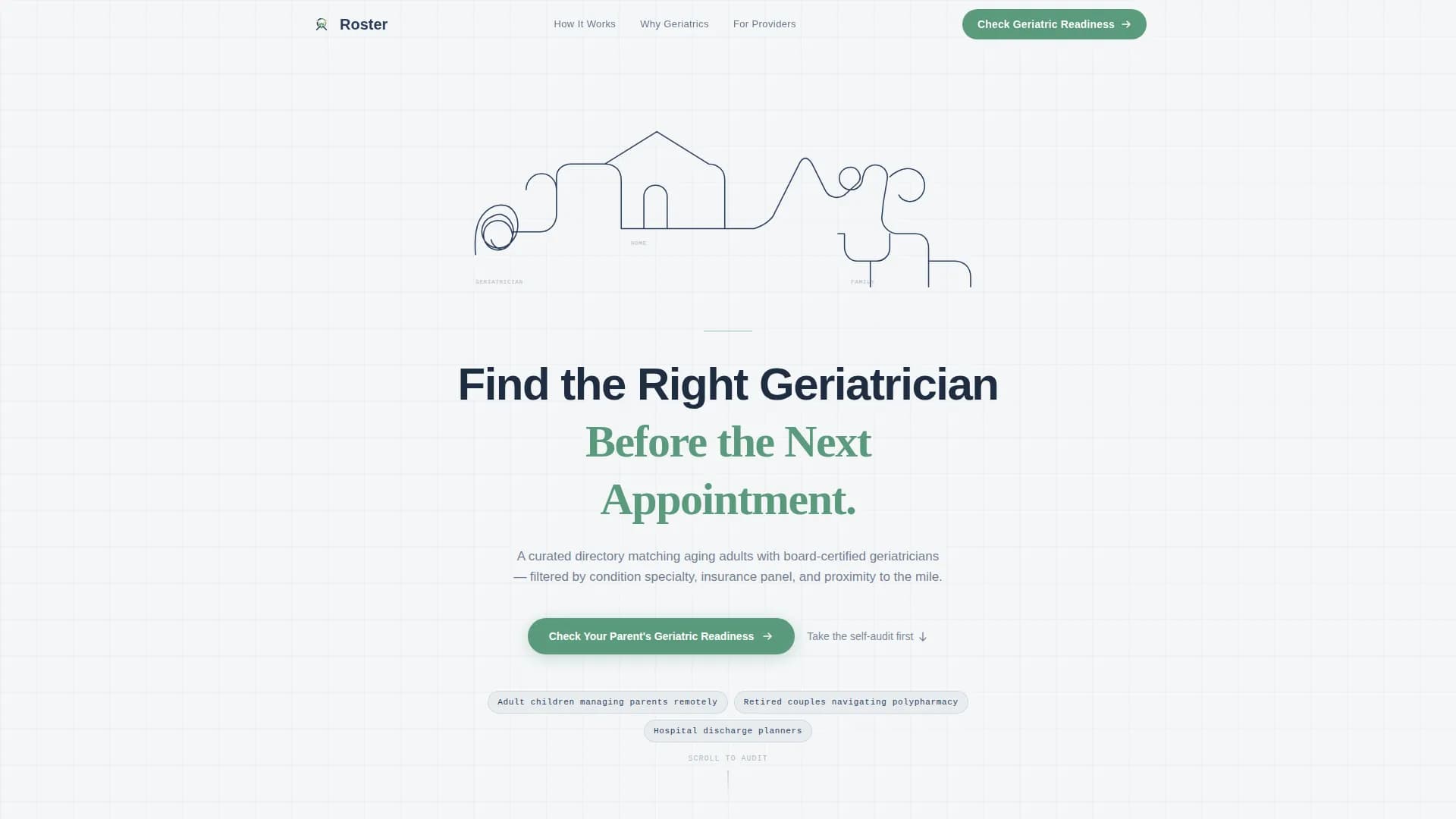 Roster - Provider Directory Landing Page Template