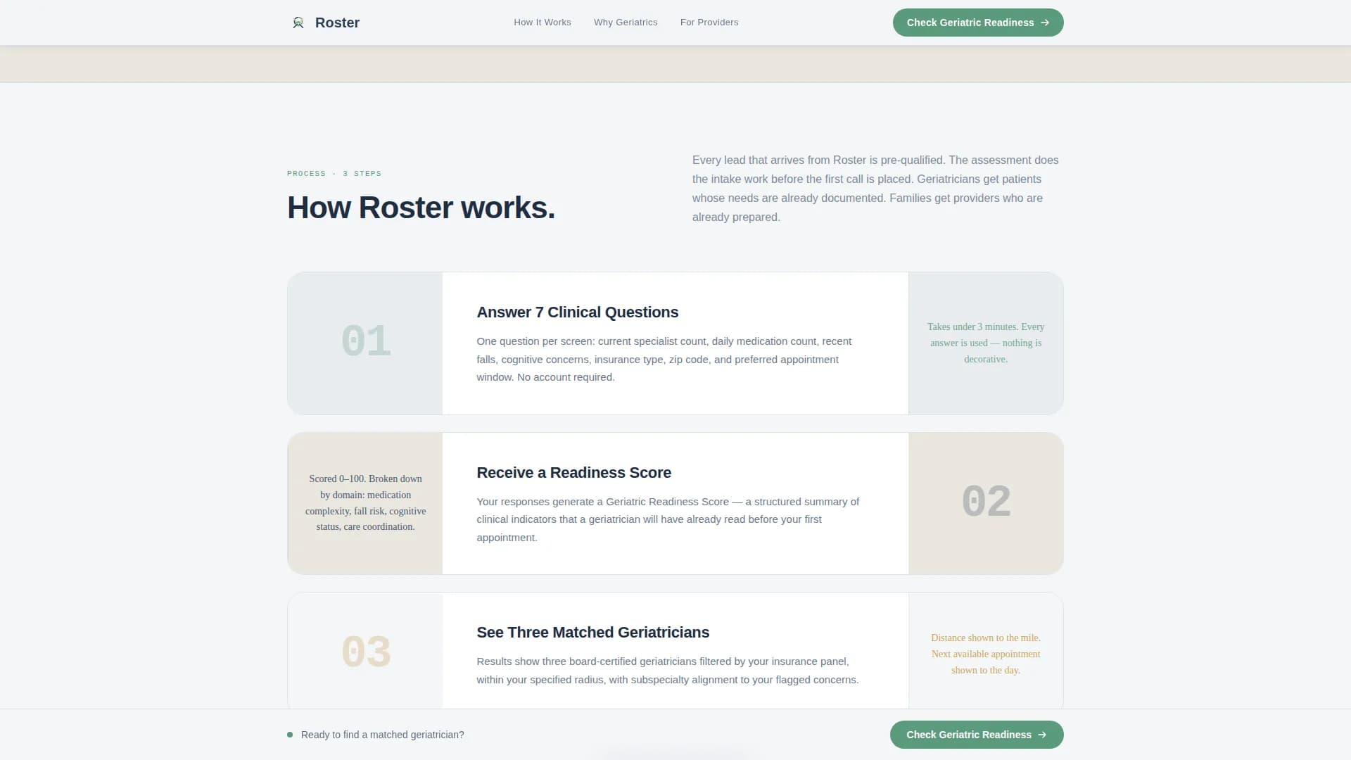 Roster - Provider Directory Landing Page Template