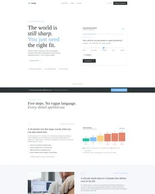 Clarity - Hearing Aid Clinic Landing Page Template