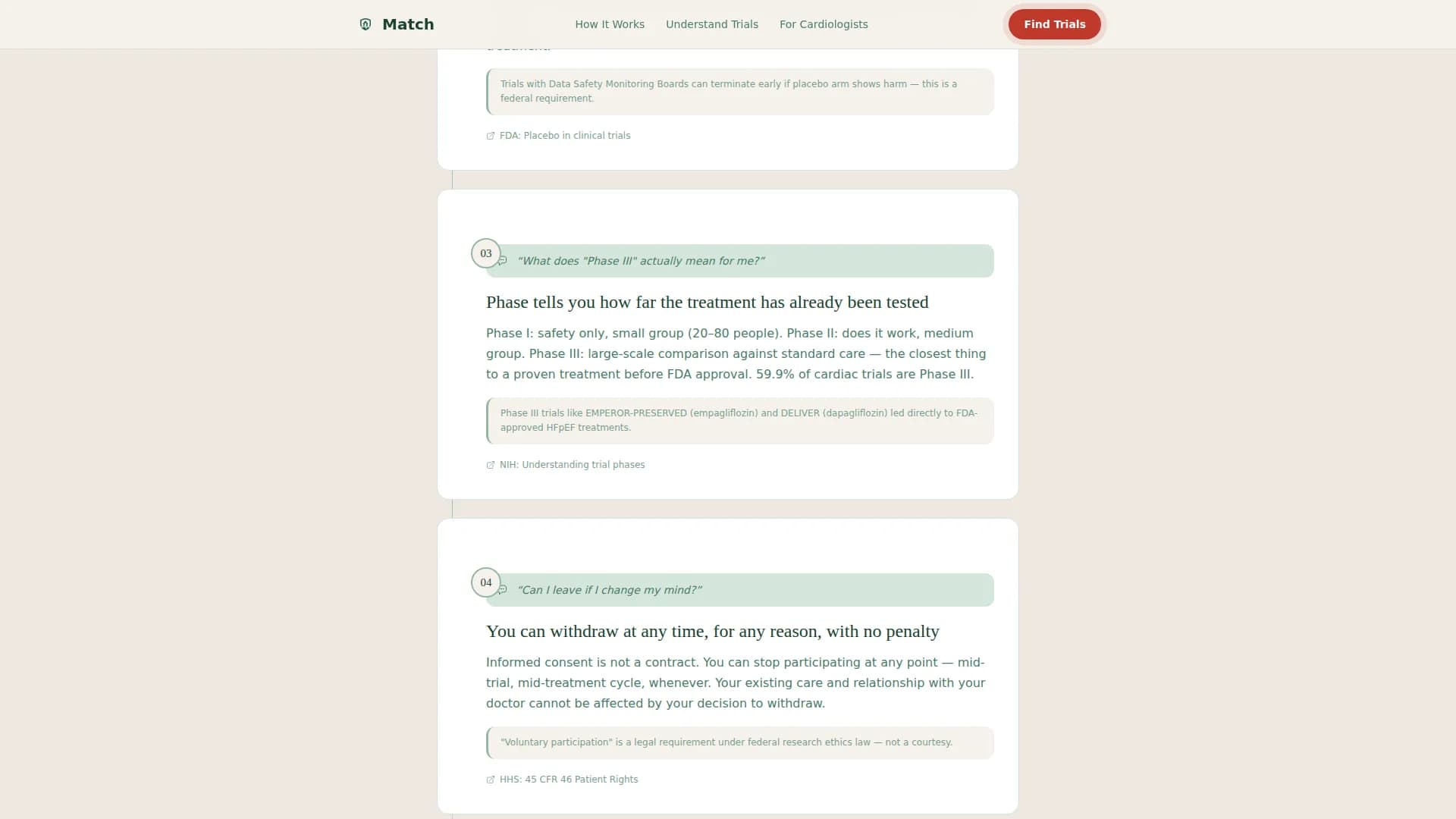 Pulse - Clinical Trials Landing Page Template