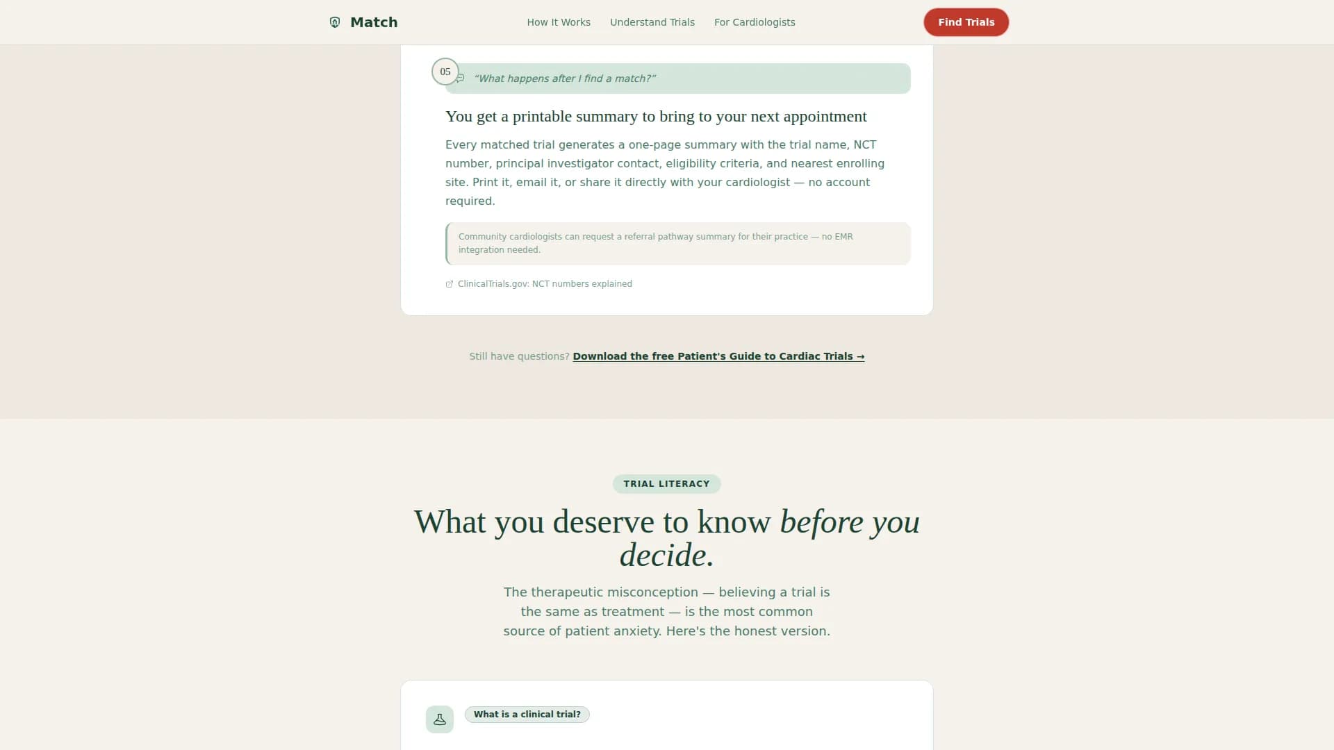 Pulse - Clinical Trials Landing Page Template