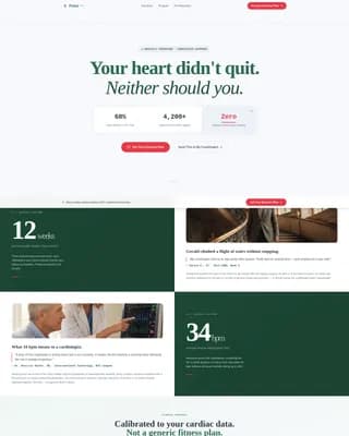 Pulse — Effective Fitness Coaching Landing Page Template