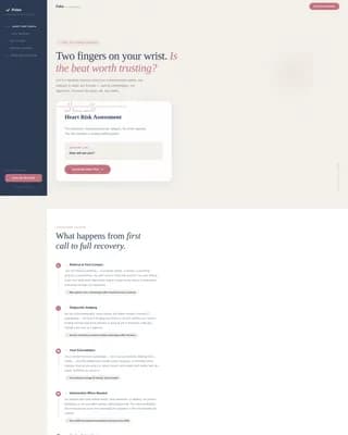 Pulse - Specialist Clinic Landing Page Template