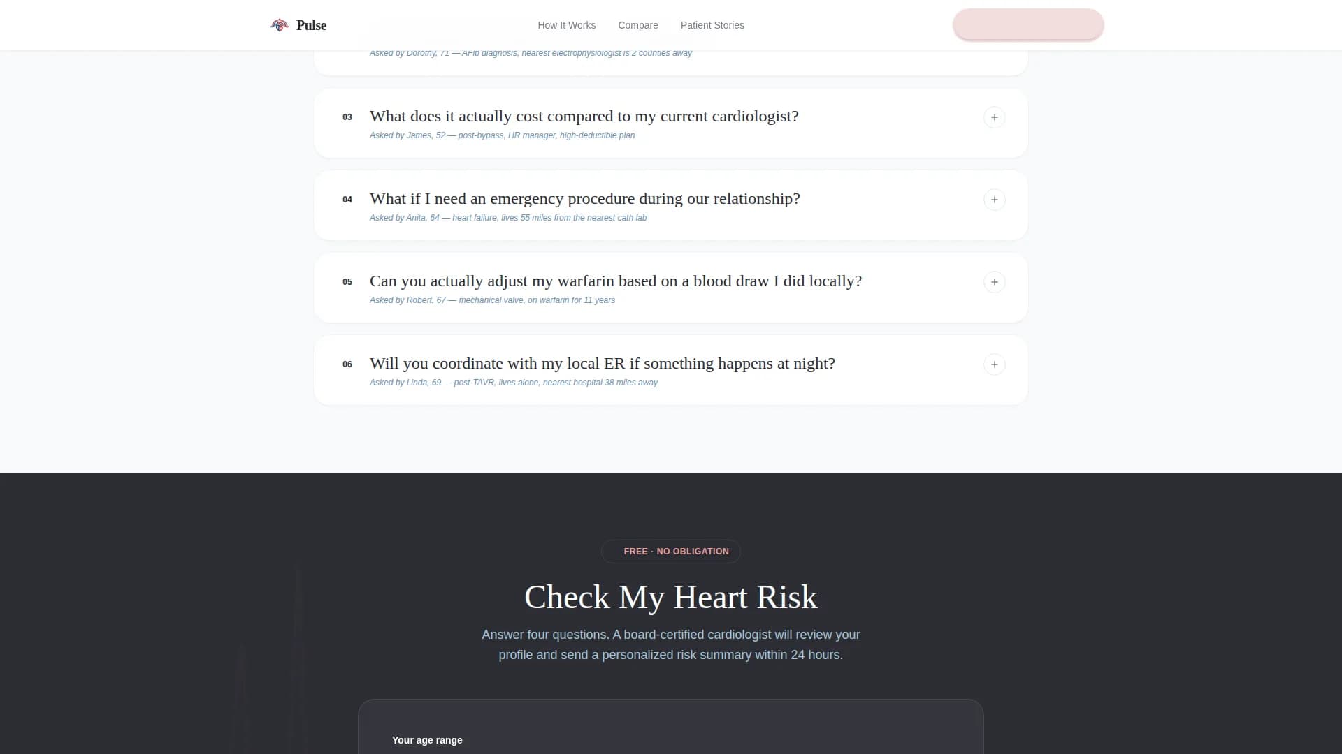 Pulse - Telehealth Services Landing Page Template