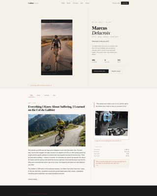 Sports Blog Blog Website Template