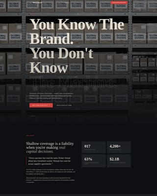 Masthead - Authoritative D2C Landing Page Template