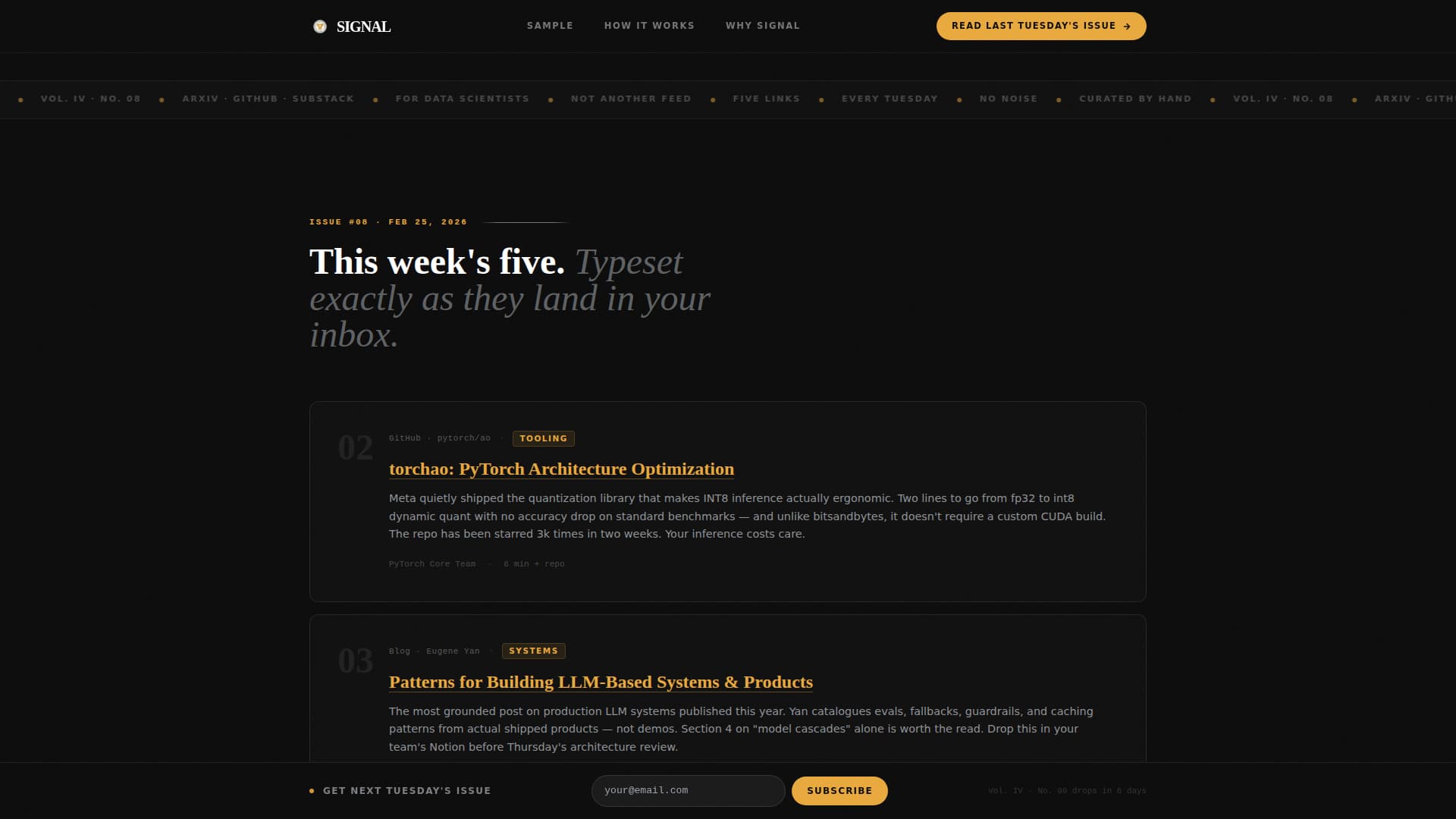 Signal — Proven Data Analytics Landing Page Template