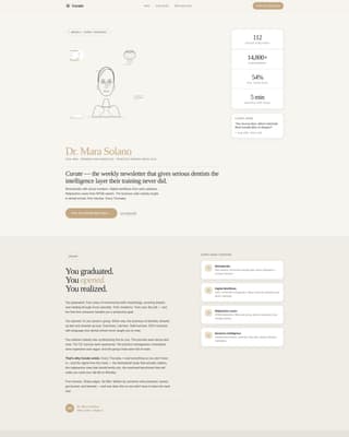 Dental Blog & Media Blog Website Template