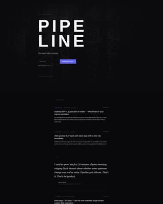 Pipeline - Authoritative DevOps Landing Page Template