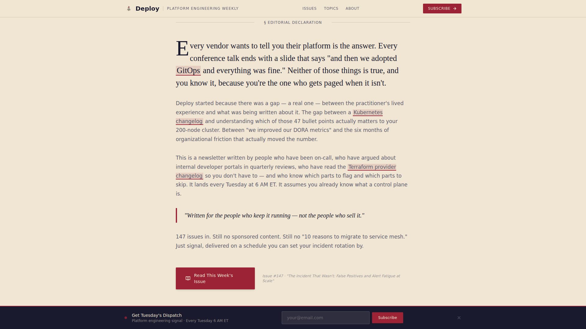 Deploy - Authoritative DevOps Landing Page Template