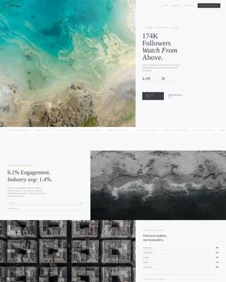 Altitude - Stunning Dronephotography Landing Page Template