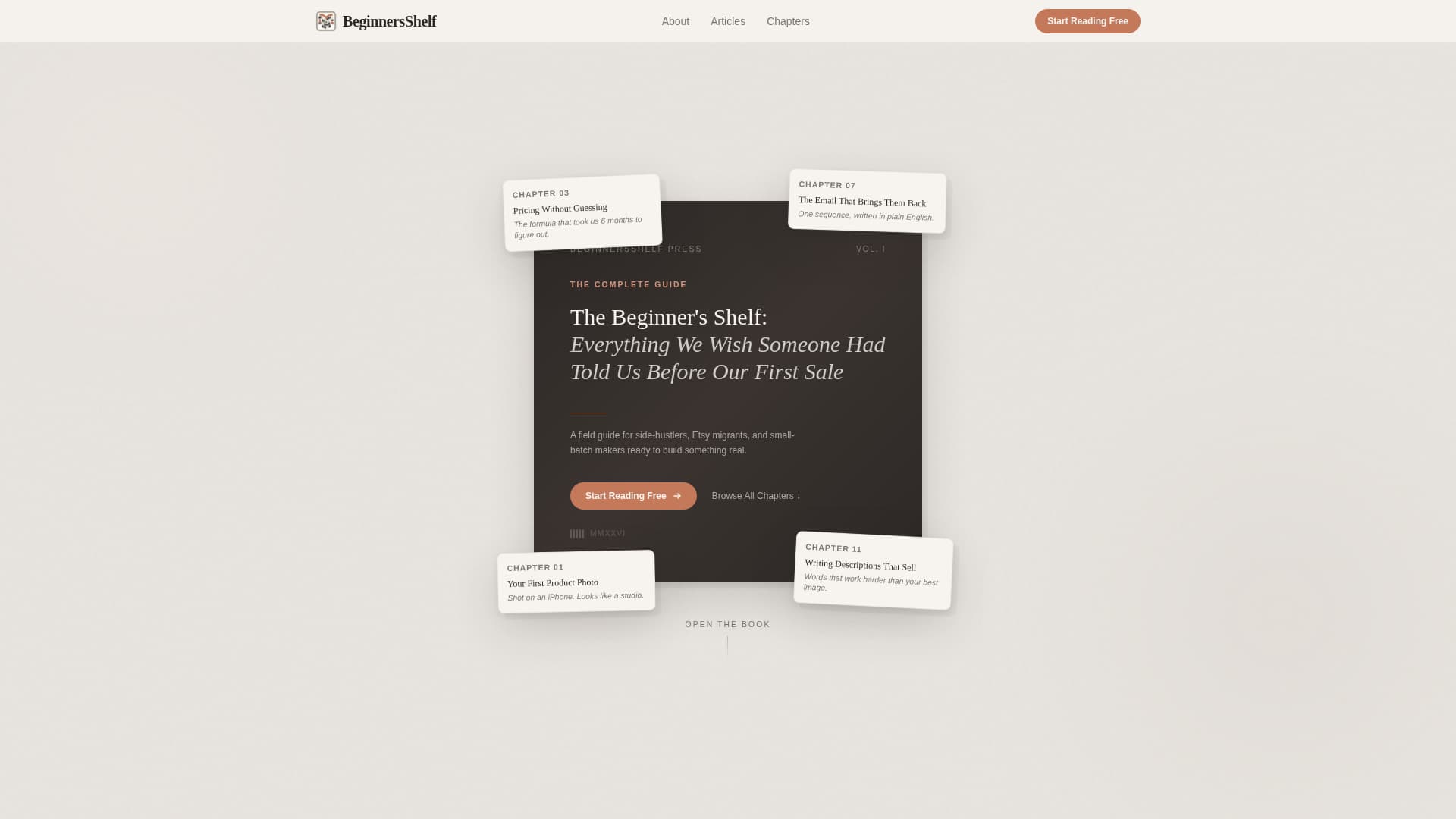 Storefront - Inspiring Ecommerce Landing Page Template