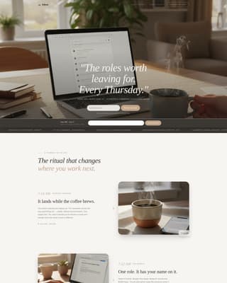 Inbox - Curated Ecommerce Landing Page Template