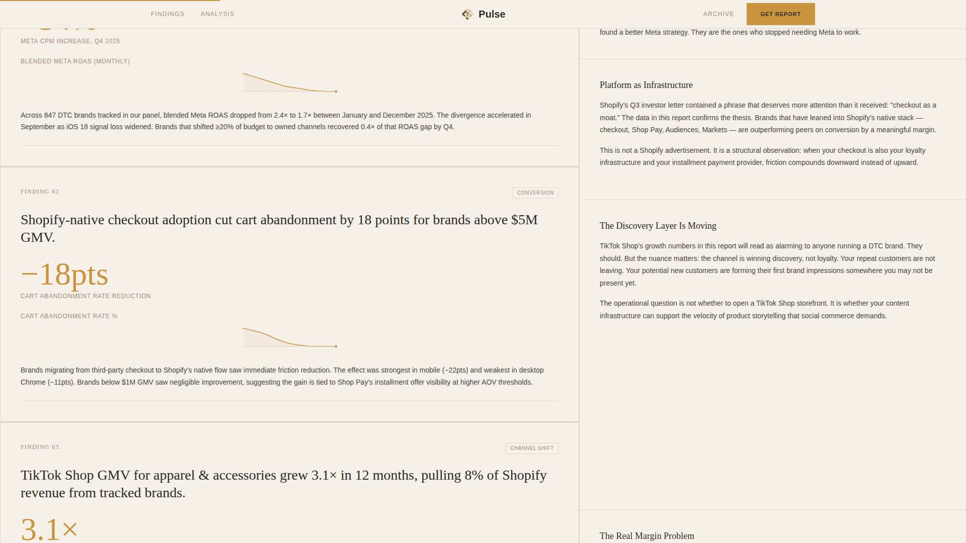 Pulse - Authoritative Ecommerce Landing Page Template