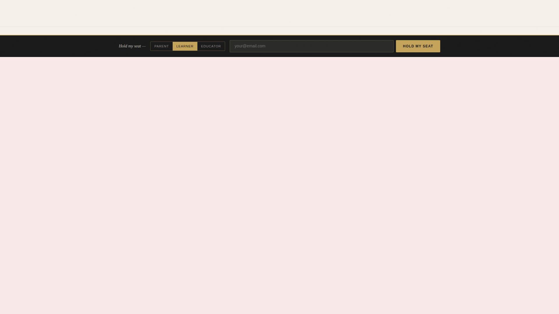 Chronicle - Scholarly Education Landing Page Template