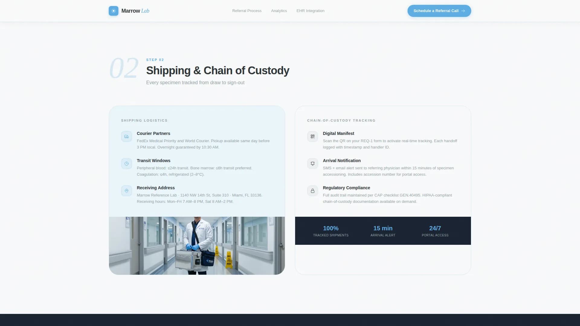Marrow - Research Center Landing Page Template