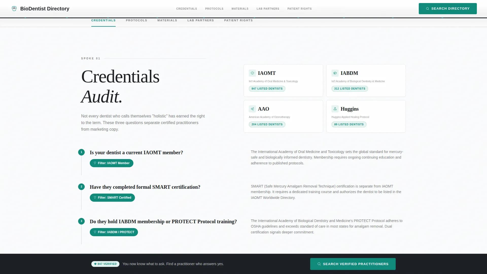 Harmony - Dentist Directory Landing Page Template