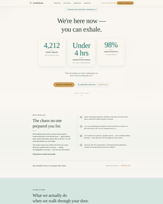 Home Health & Hospice Booking Website Template