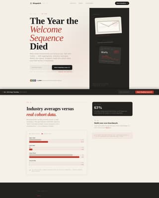 Dispatch - Obsessive Email Marketing Landing Page Template