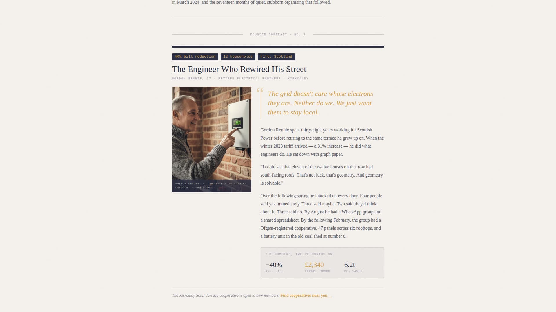 Commune - Trusted Energycommunity Landing Page Template