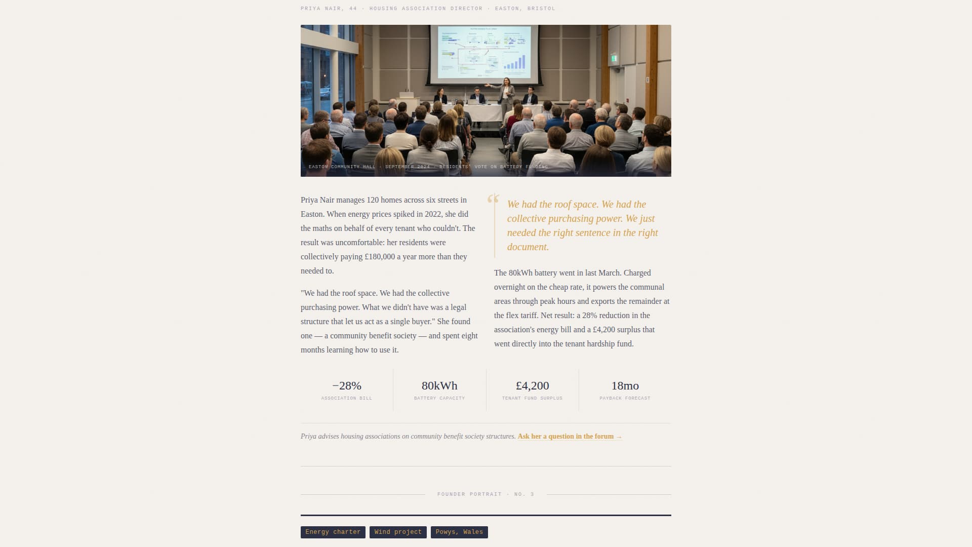 Commune - Trusted Energycommunity Landing Page Template