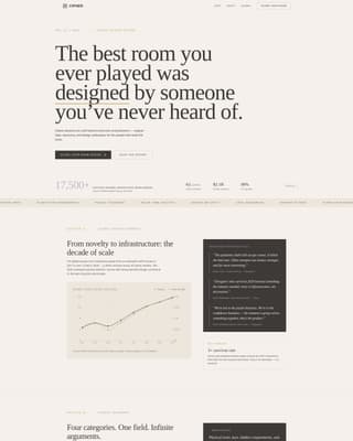 Cipher - Immersive Escaperoom Landing Page Template