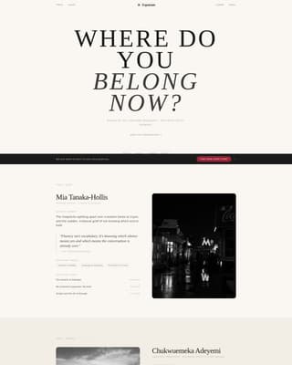 Expatriate - Compelling Expat Landing Page Template