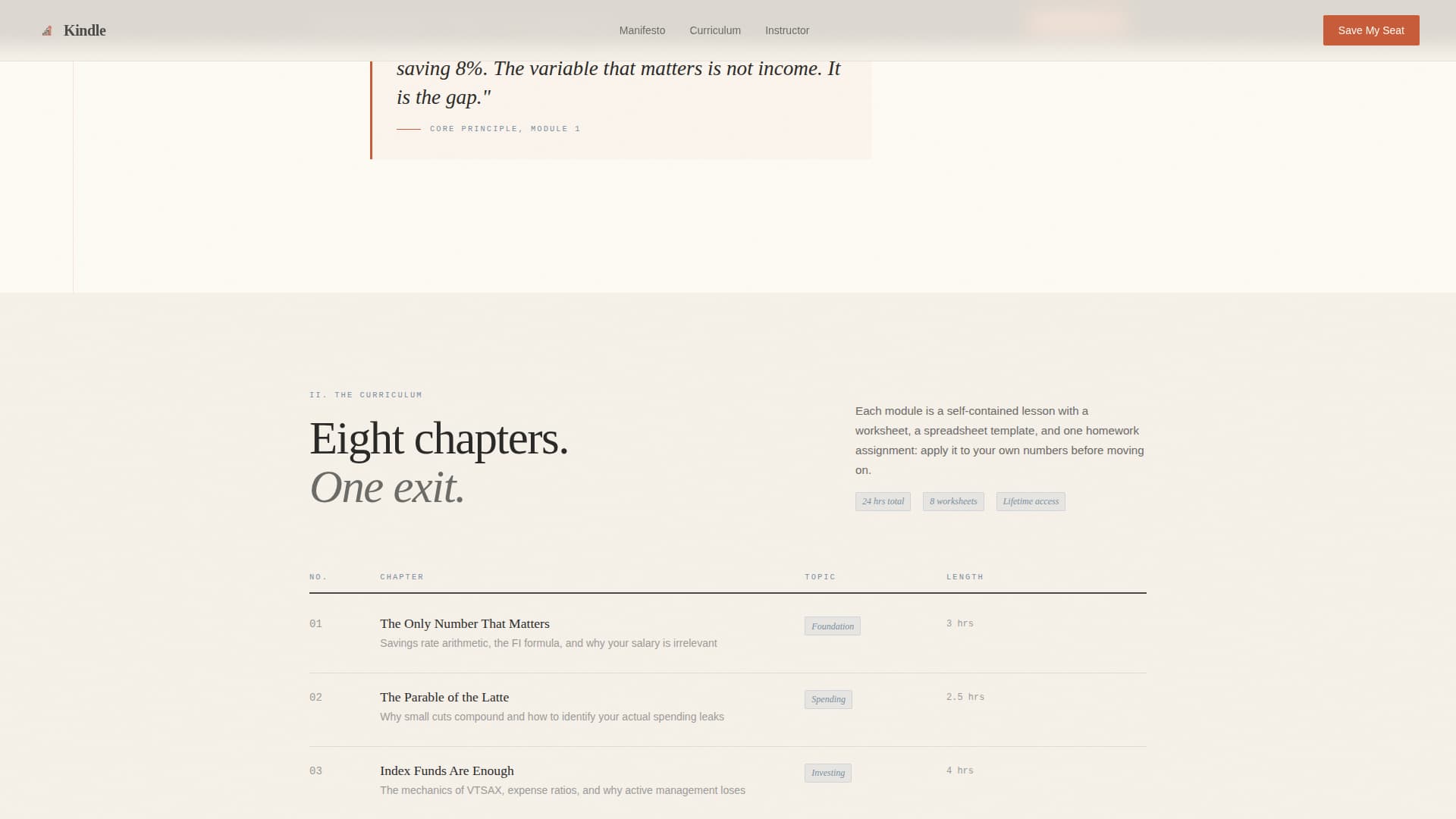 Kindle - Inspiring Fire Landing Page Template