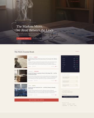 Ledger — Credible Accounting Landing Page Template