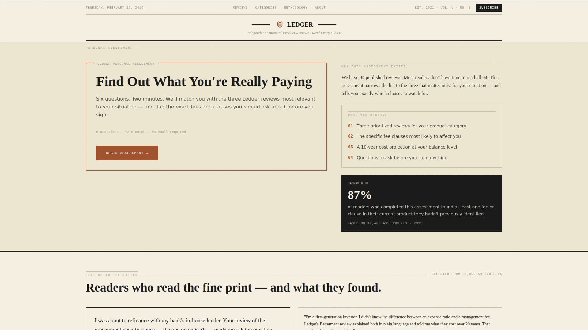 Ledger — Trusted Bookkeeping Landing Page Template