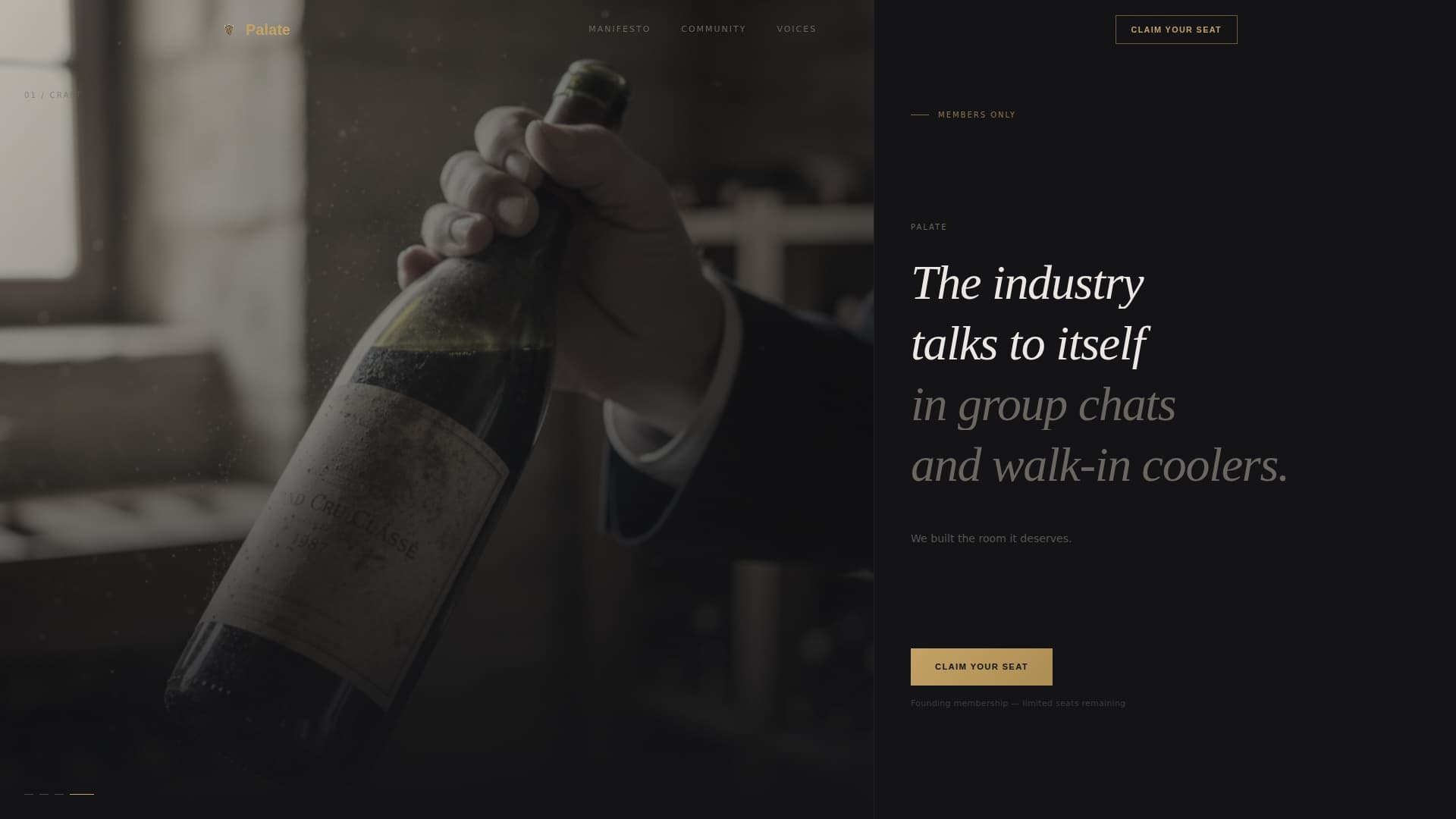Palate - Exclusive Culinary Landing Page Template