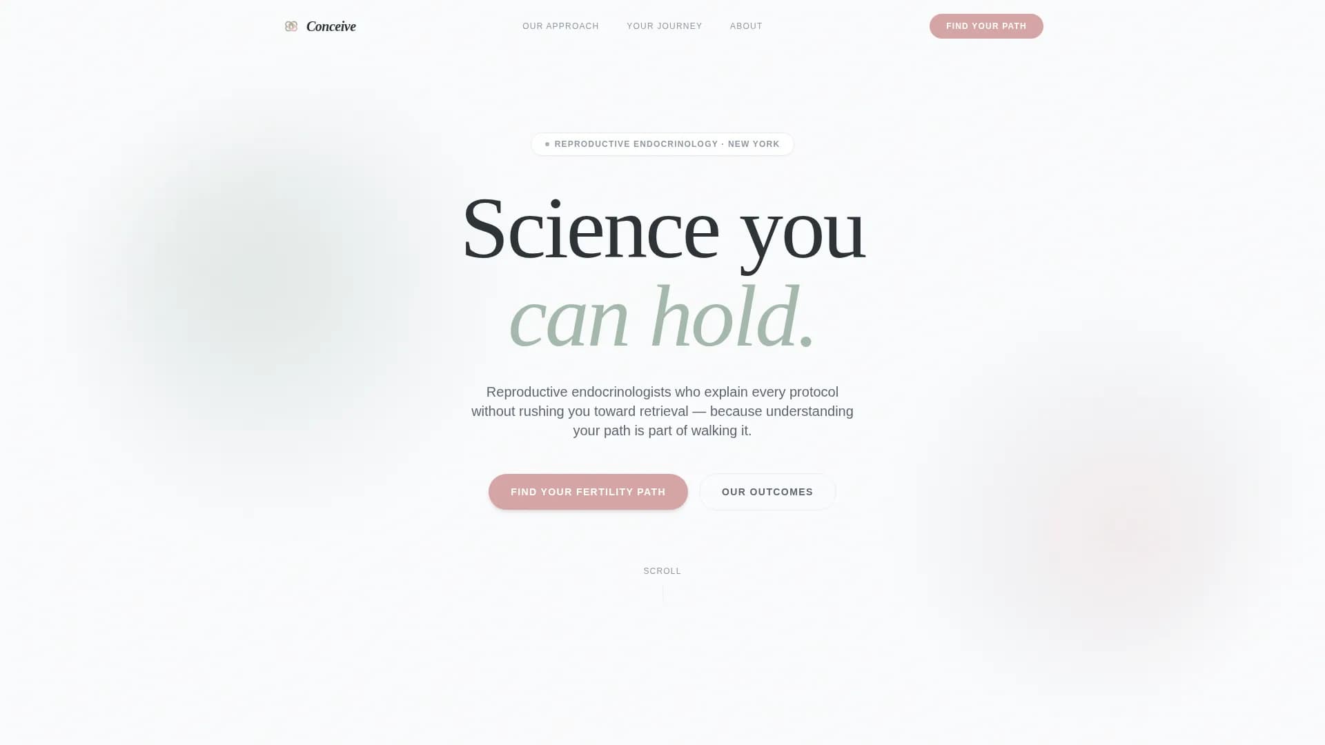 Conceive - Fertility Clinic Landing Page Template