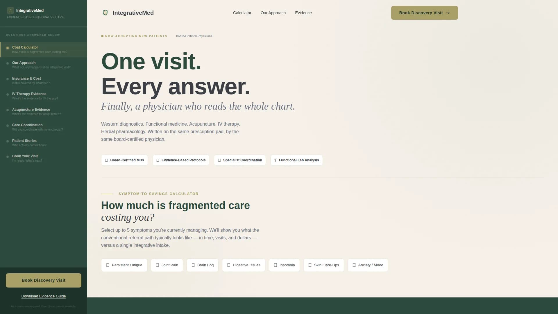 Ayurveda & Alternative Medicine Booking Website Template
