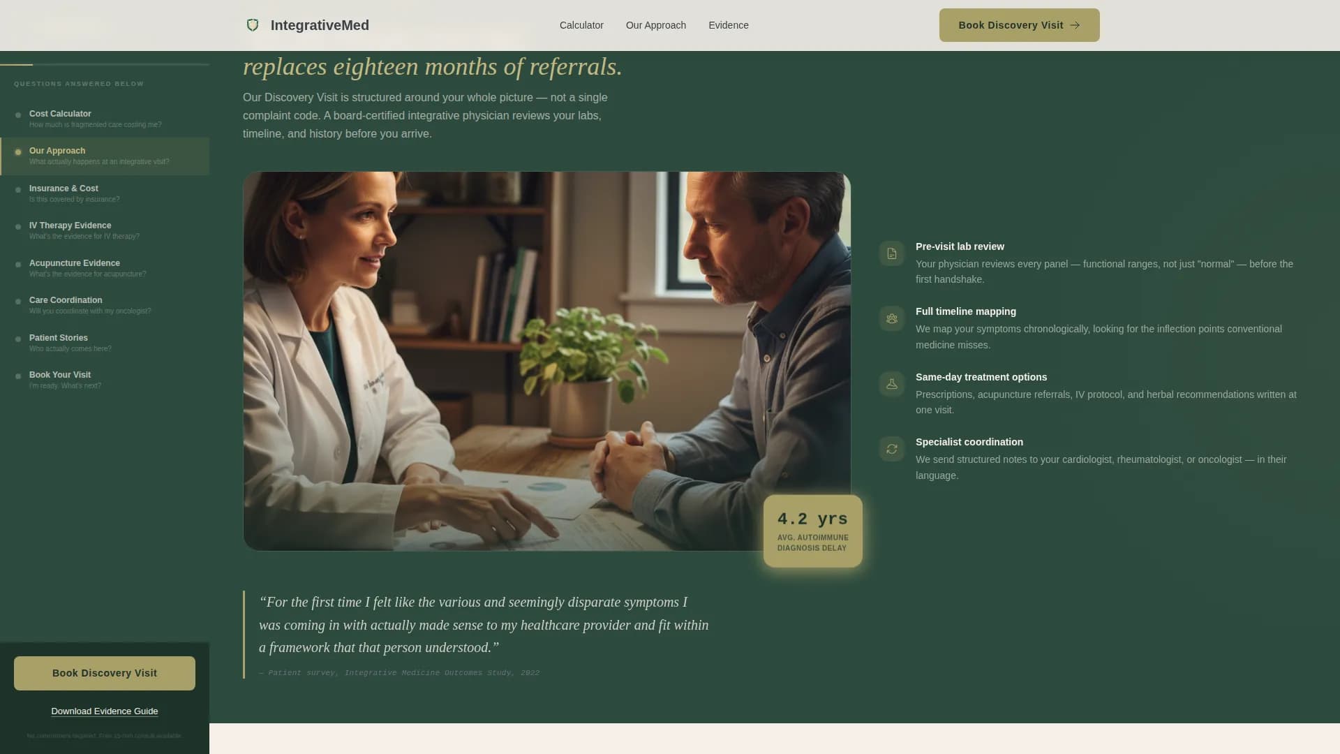 Ayurveda & Alternative Medicine Booking Website Template
