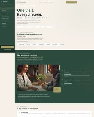 Ayurveda & Alternative Medicine Booking Website Template