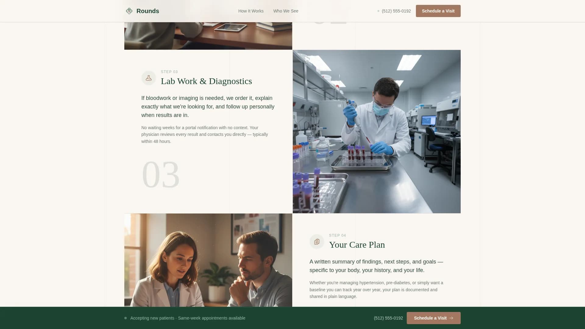 Internal Medicine Medicine Booking Website Template