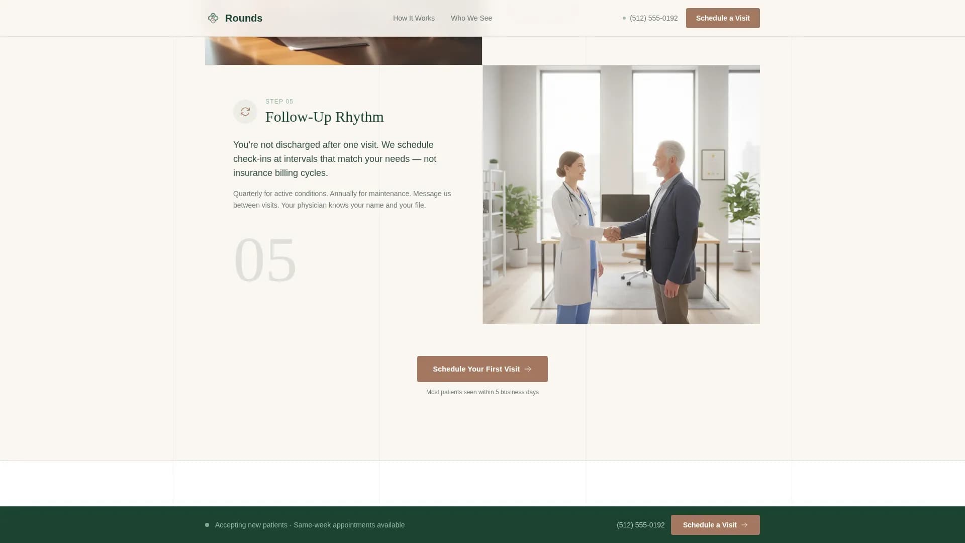 Internal Medicine Medicine Booking Website Template