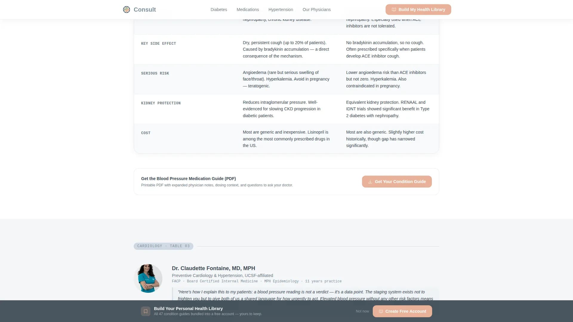 Internal Medicine Medicine Education Website Template