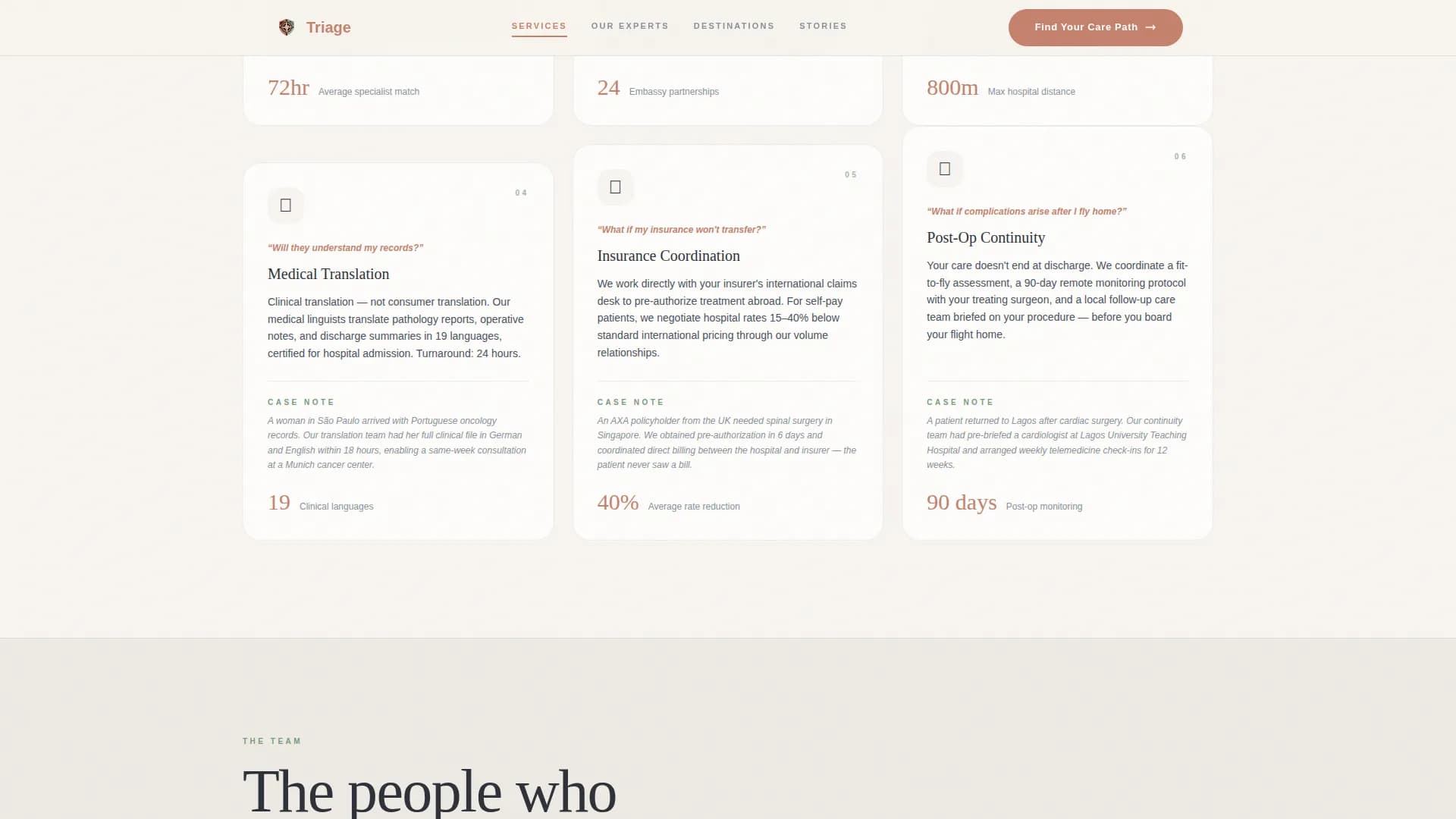Medical Tourism & Concierge Professional Website Template