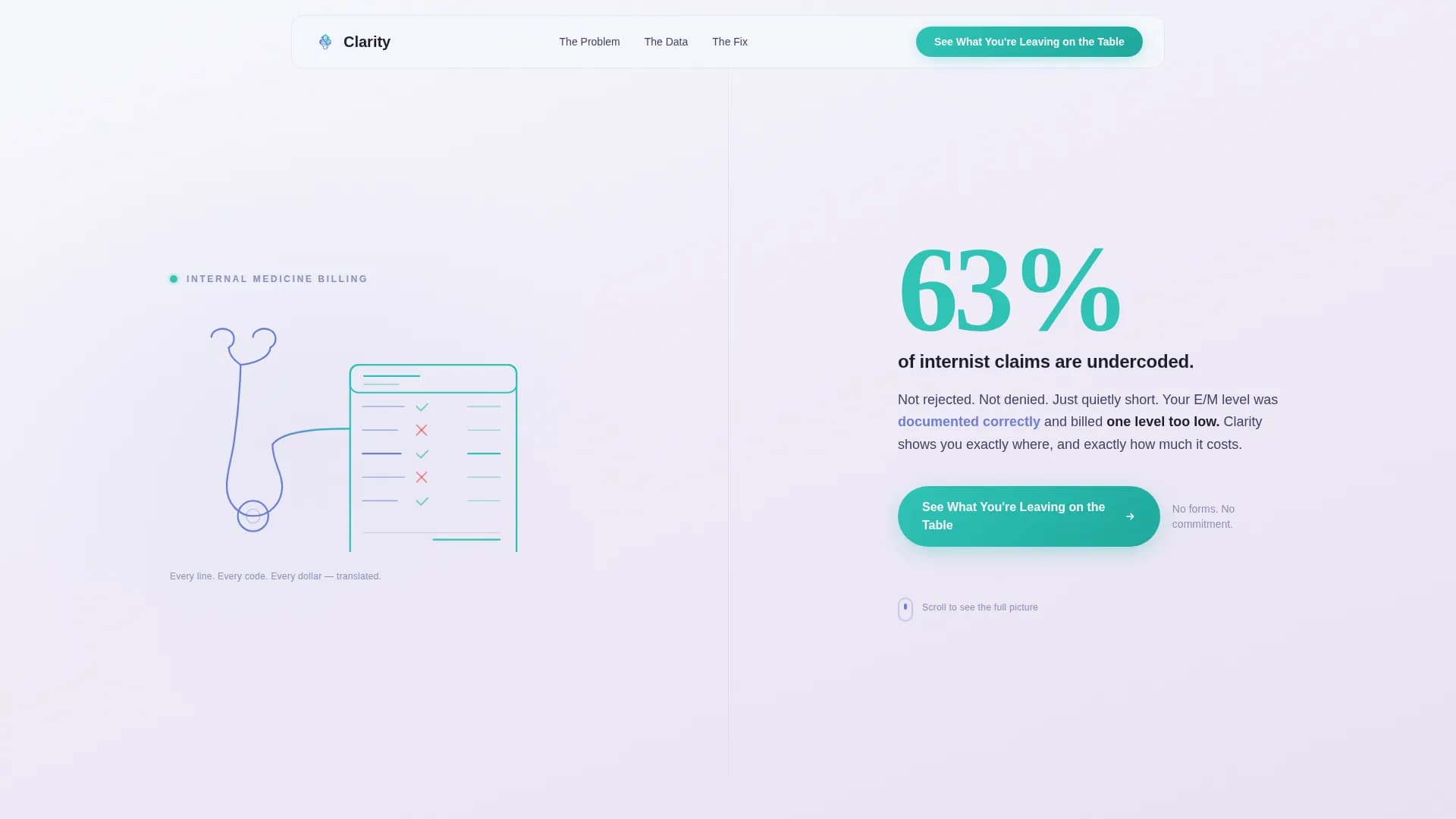 Invoice — Streamlined Medical Billing Services Landing Page Template