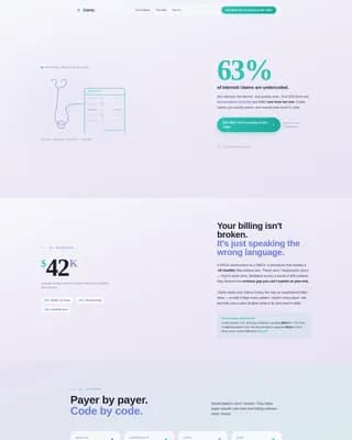 Invoice — Streamlined Medical Billing Services Landing Page Template