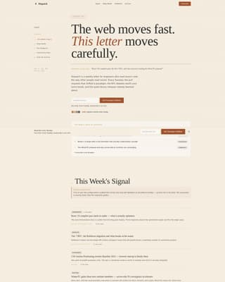 Dispatch - Artisan Front End Landing Page Template