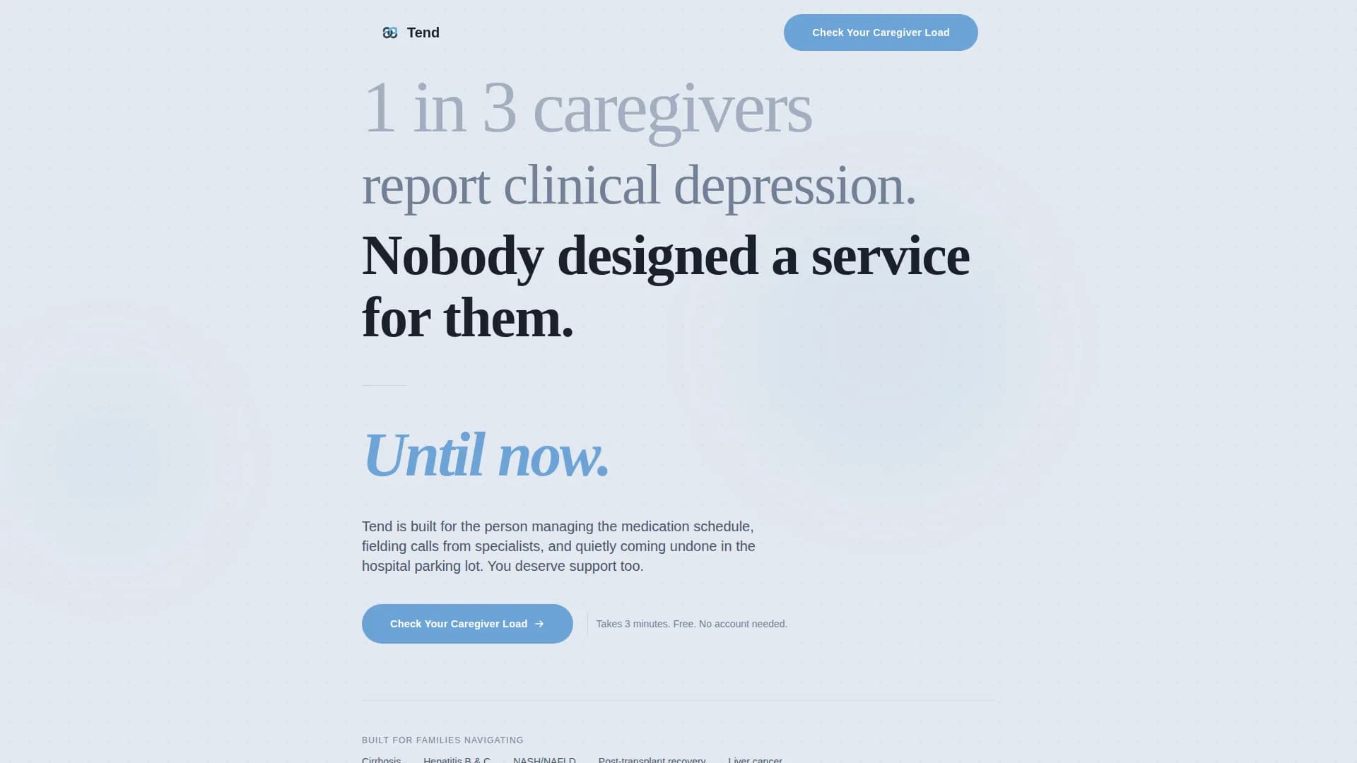 Liver Disease Care Specialist Professional Website Template