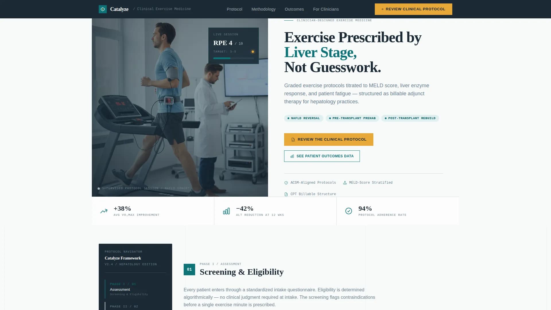 Liver Disease Care Professional Website Template