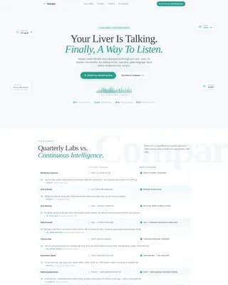 Liver Disease Care Reviews Website Template