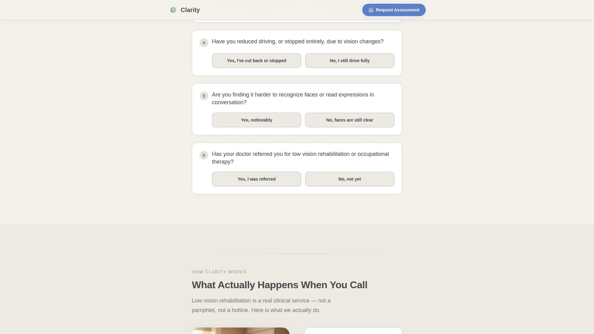 Eye Care & Optometry Professional Website Template