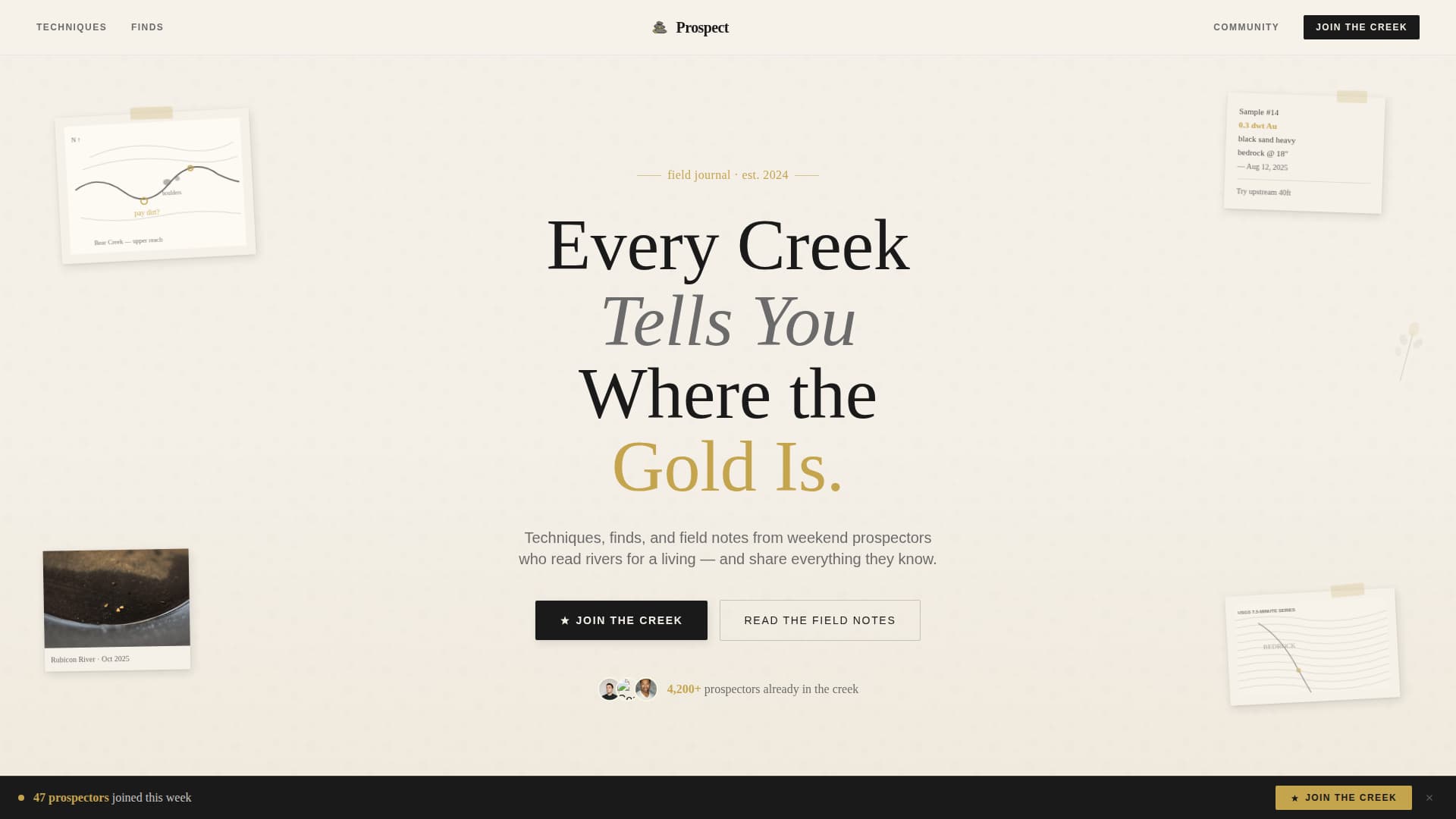 Prospect - Inspiring Prospecting Landing Page Template