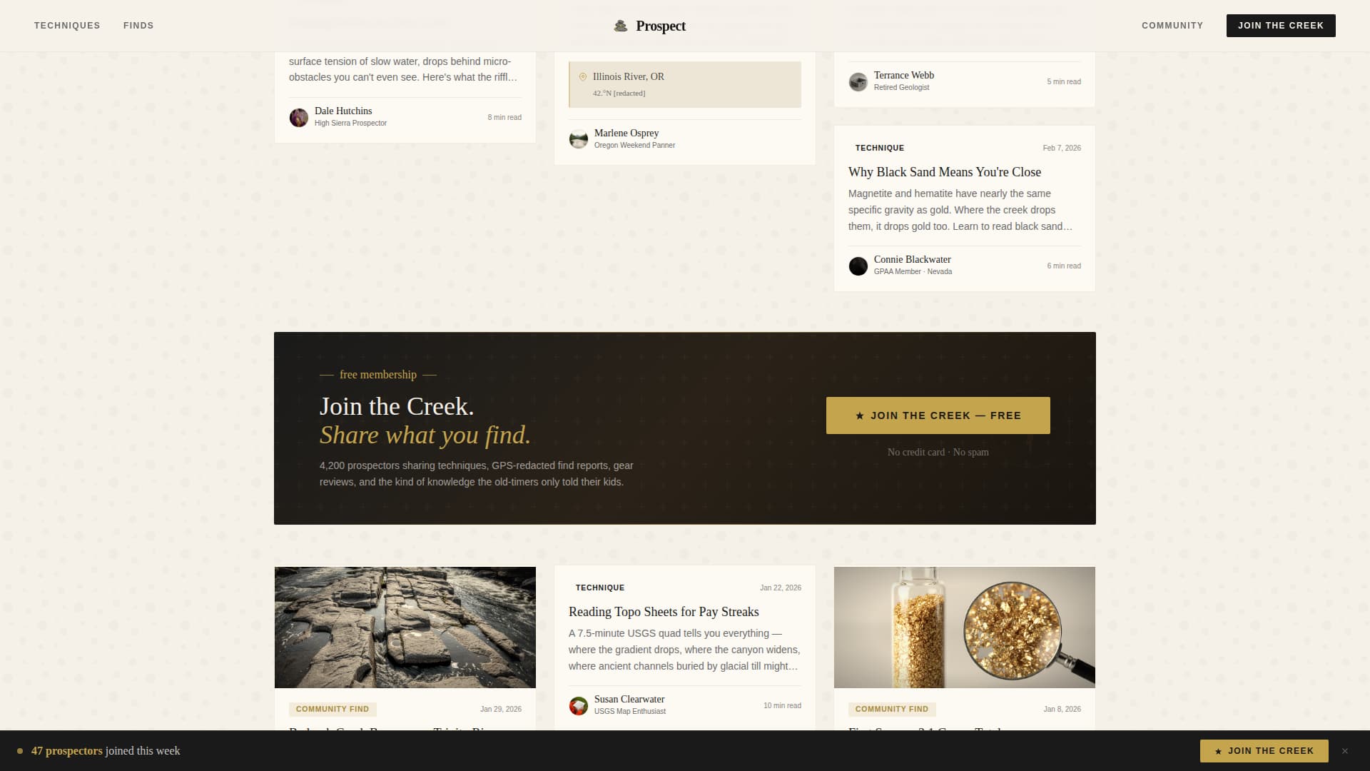 Prospect - Inspiring Prospecting Landing Page Template