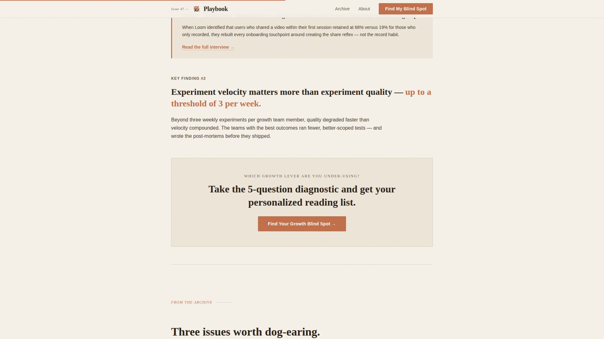 Playbook - Authoritative Growthmarketing Landing Page Template